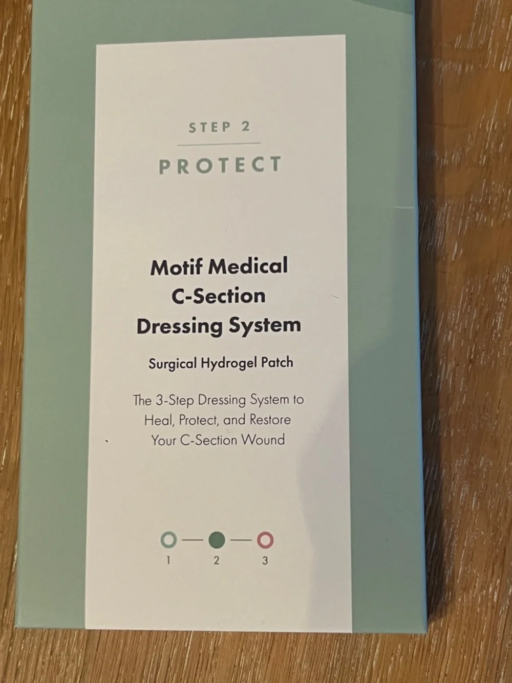 🩹🤕NWT MOTIF MEDICAL CESAREAN POSTPARTUM WOUND DRESSING STEP 2🤕🩹